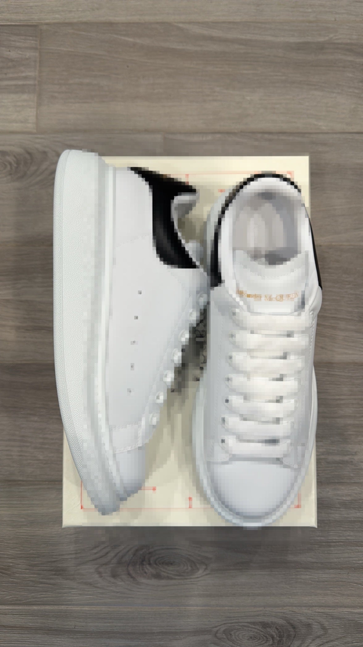 Alx mcqueen white black